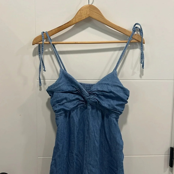 Blue denim romper size small - Picture 3 of 9